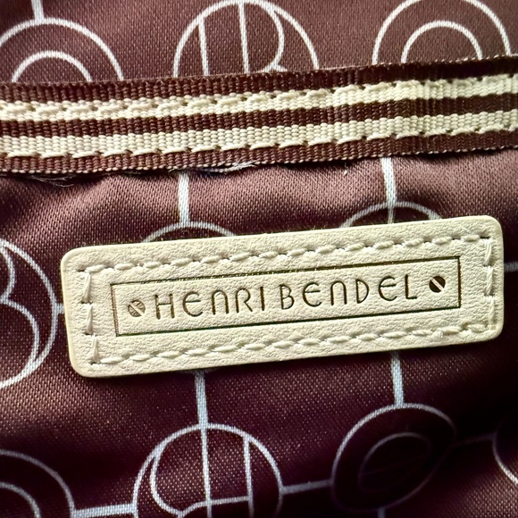 Henri Bendel Black Saffiano Leather Backpack - Picture 8 of 8